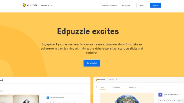 Go to the EdPuzzle website.