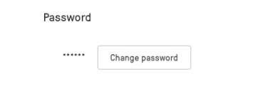 Scroll down to the Password section and click on Change Password.